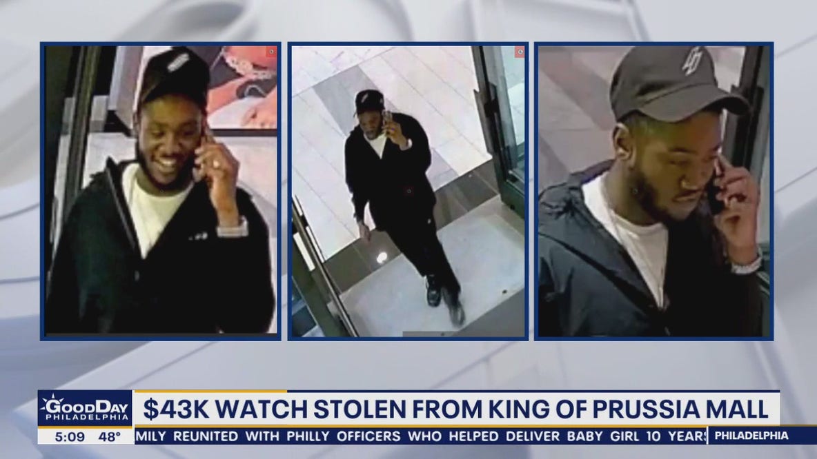 $43,500 watch stolen from King of Prussia Mall